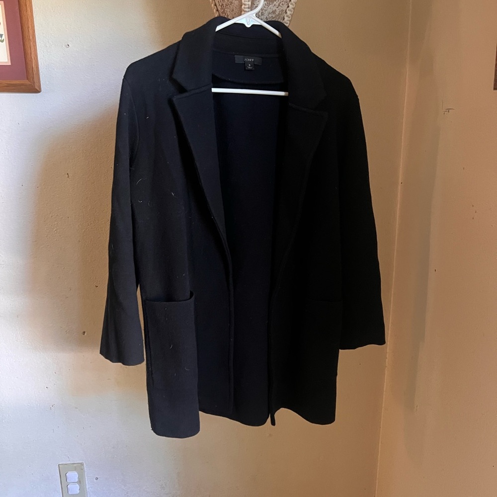 J. Crew Women's Elegant Black Blazer